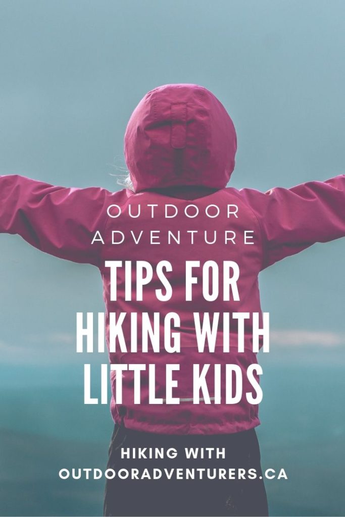 Five tips for hiking with little kids: how not to lose your sanity and to enjoy the outdoors with your little ones. #hiking #parenting #parentingtips #kidsontrails #hikingwithkids