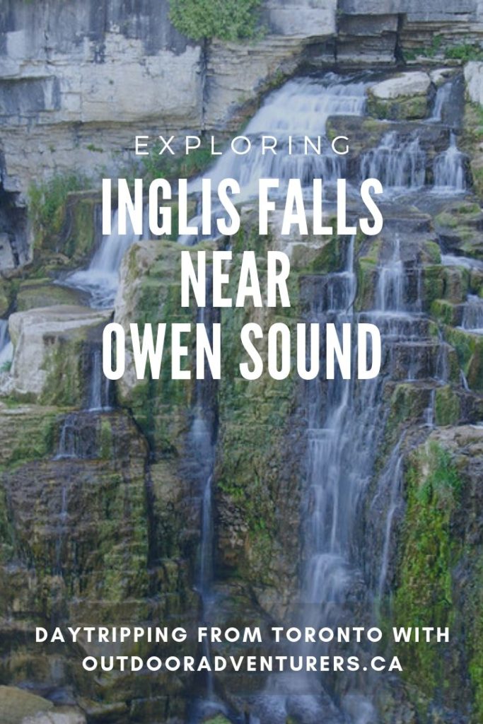 One of the most amazing waterfalls in Ontario, Inglis Falls is a day trip away from Toronto. #InglisFalls #Ontario #Toronto #travelideas #travel #daytrip 